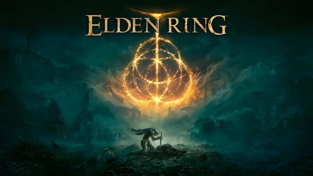 Elden Ring Boxart - Knight kneeling